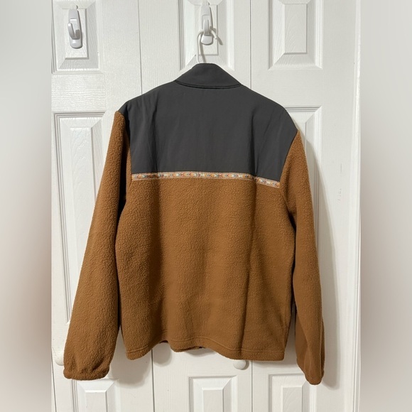 Prana NWT embroidered Hurricane Full Zip Fleece Jacket Medium - Picture 4 of 10